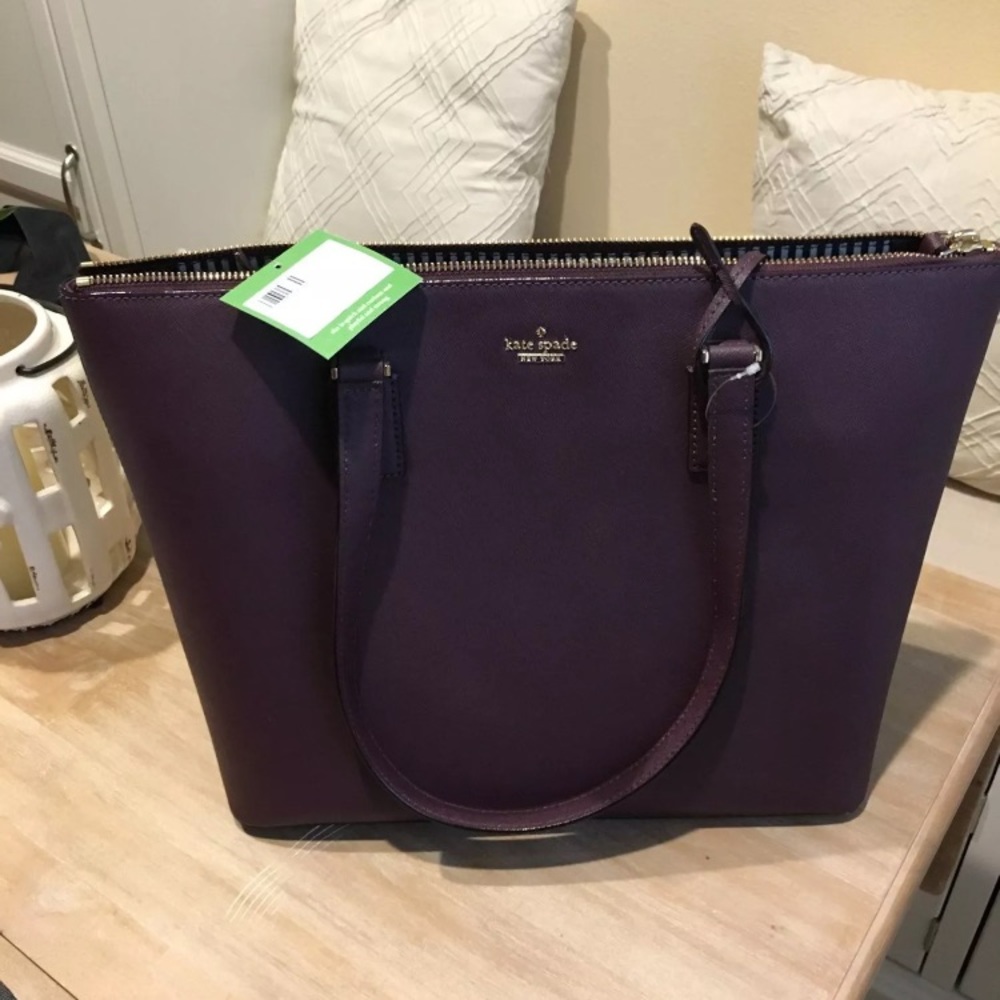 NWT Kate spade Cameron street mahogany tote